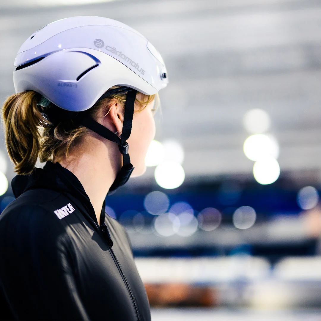 Alpha-3+ Aero Speed Skating Helmet with Visor and Aeroshield - Image 17