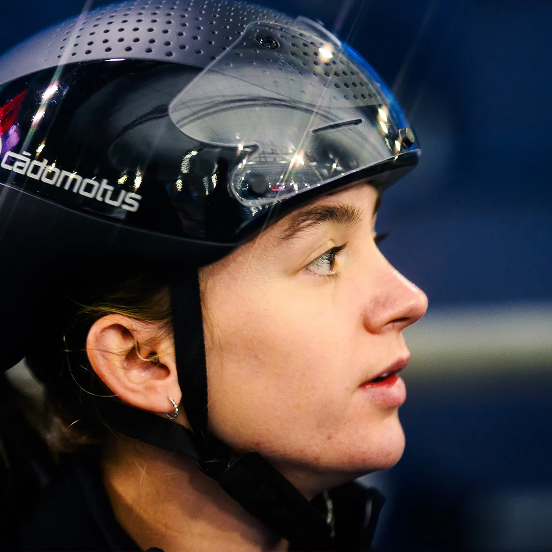 Alpha-3+ Aero Speed Skating Helmet with Visor and Aeroshield - Image 9