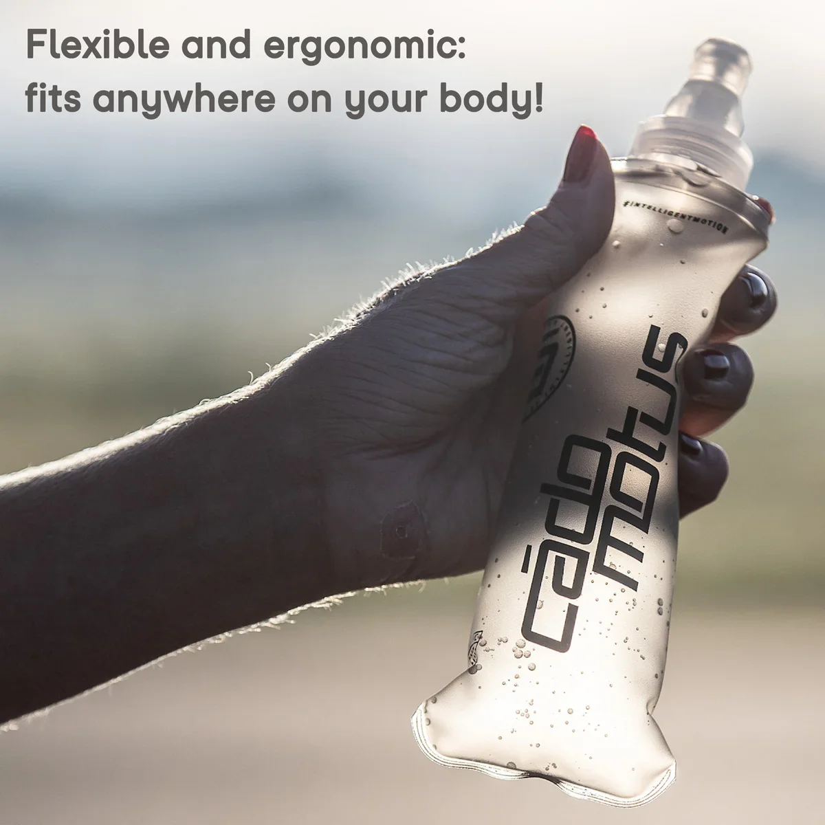 Soft Flask | Collapsible Water Bottle for running and skating | 250ml - Image 4