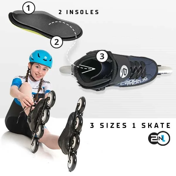 Rookie Resizer insoles | make your inline skate 3 sizes in 1! - Image 3